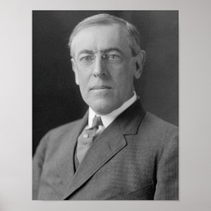 Poster Président Woodrow Wilson