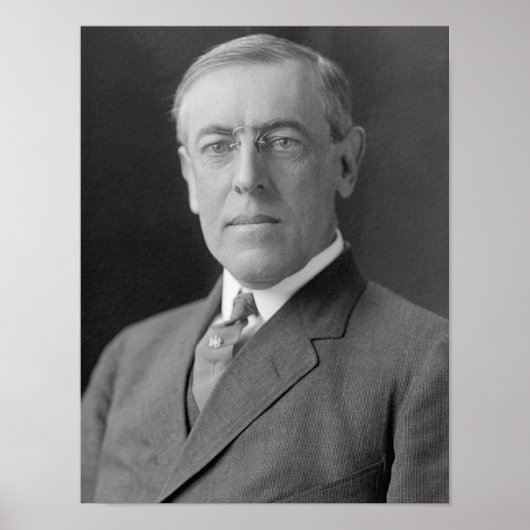 Poster Président Woodrow Wilson (Devant)