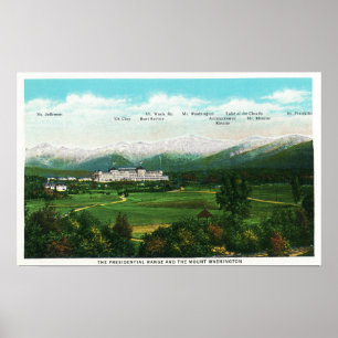 Poster Presidential Range View # 3