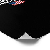 Poster Presidents Are Not Kings USA Flag No Kings In Amer (Coin)