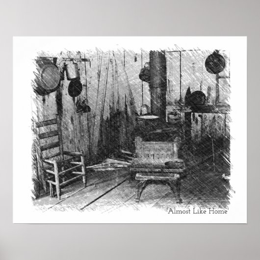 Poster Presque comme Accueil vintage (Devant)