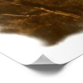 Poster presque disparu (désert à sépia) (Coin)