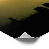 Poster Presque le coucher du soleil (Coin)