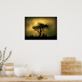 Poster Presque le coucher du soleil (Cuisine)