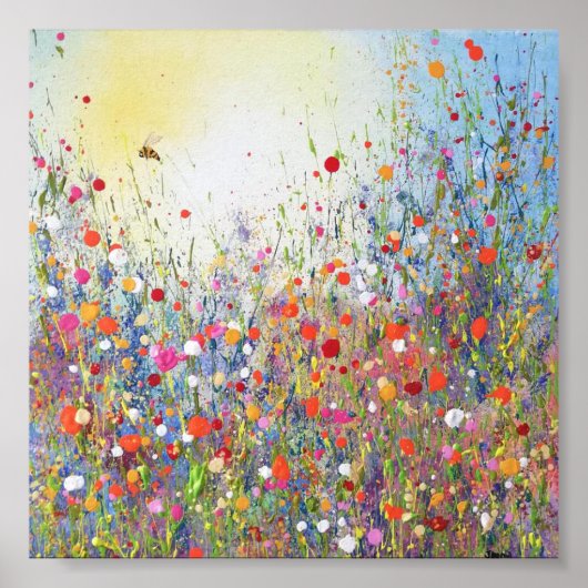 Poster Presque mi-été, tirage de beaux-arts de Jenny Mora (Devant)