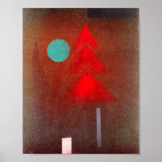 Poster Presque submergé, Kandinsky (Devant)