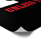 Poster Presque toujours donner 100% (Coin)