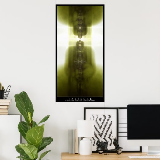 Poster Pression (Bureau à domicile)
