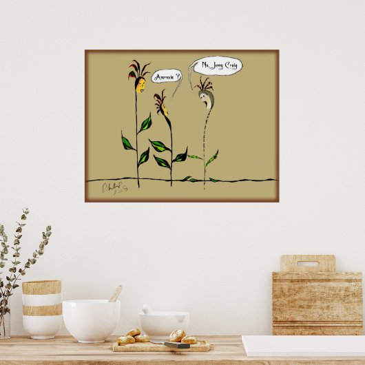 Poster Pression de l'homologue (Cuisine)