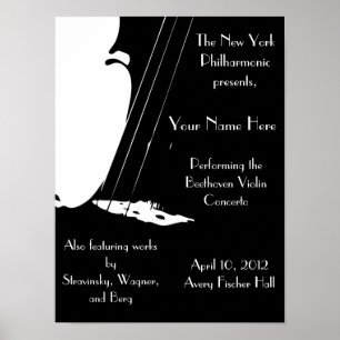 Poster prestaties 12x16