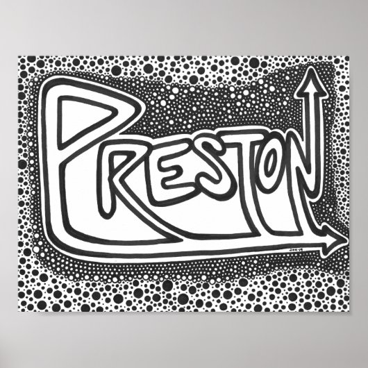 Poster Preston (Devant)