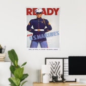 Poster Prêt (Bureau à domicile)