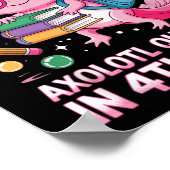 Poster Prêt À Axolotl Question 4e 1re année 4e jour 4e (Coin)