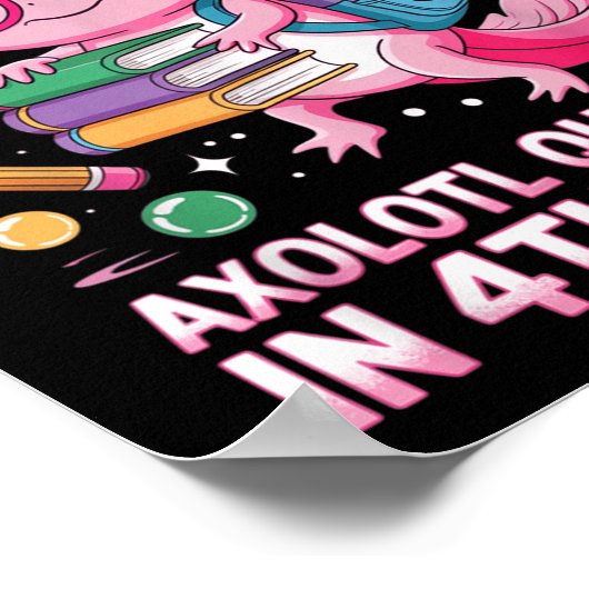 Poster Prêt À Axolotl Question 4e 1re année 4e jour 4e (Coin)