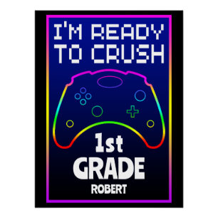Poster Prêt à écraser la rentrée sur mesure