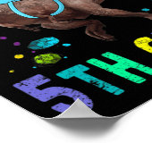 Poster Prêt à écraser le dinosaure Rex de 5e année T Reto (Coin)