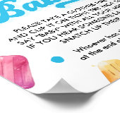 Poster Prêt à pop Baby shower Ne pas dire Baby Game (Coin)