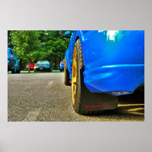 Poster Prêt au rallye (Devant)