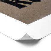 Poster Prêt autrichien de la cinquième guerre (blanc) (Coin)