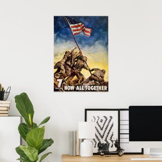Poster Prêt de guerre (Bureau à domicile)