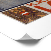 Poster Prêt de la 7e guerre autrichienne (blanc) (Coin)