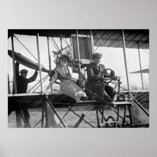 Poster Prêt pour le décollage, 1912 (Devant)