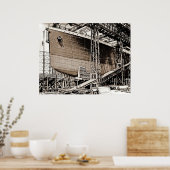 Poster Prêt pour le lancement (Cuisine)