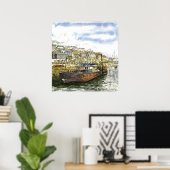 Poster 'Prêt pour une peinture' (Bureau à domicile)