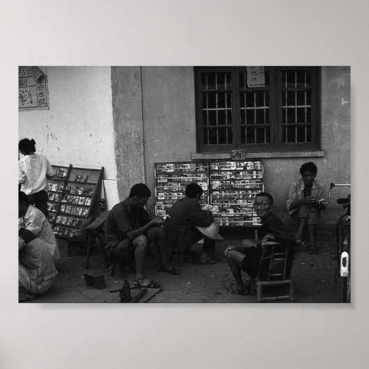 Poster Prêt vintage de livres de China Changsha (Devant)