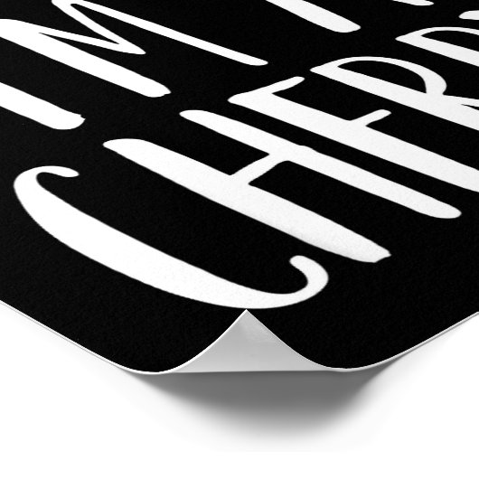 Poster Pretend I'm A Cherry Family Women Men Kids Hallowe (Coin)