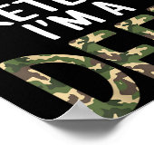 Poster Pretend I'm A Deer Lazy Mens Womens Funny Hallowee (Coin)