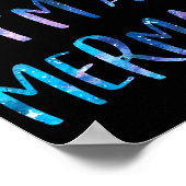 Poster Pretend I'm A Mermaid Lazy Funny Mermaid Halloween (Coin)