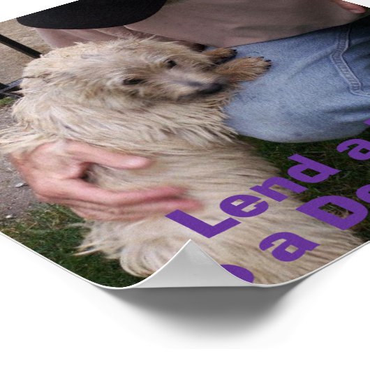 Poster Prêter une main — Sinclair (Coin)