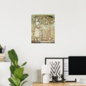 Poster Prêtesse à un autel, détail de (Bureau à domicile)