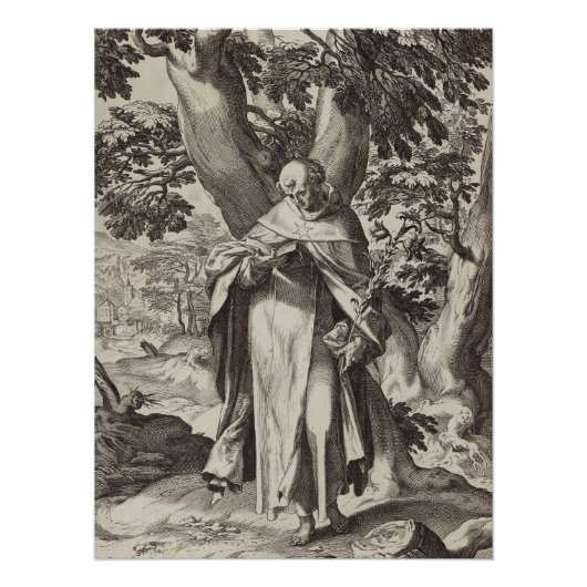 Poster Prêtre catholique de Saint Dominique (Devant)