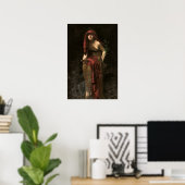 Poster Prêtre de Delphes par John Collier (Bureau à domicile)