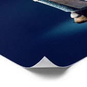 Poster Prêtre en robes cérémonielles, île de Jaina (Coin)