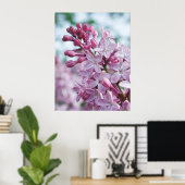 Poster Pretty Purple Lilacs (Bureau à domicile)