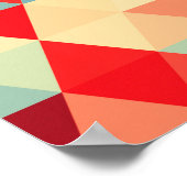 Poster Pretty triangle pattern II + your ideas (Coin)