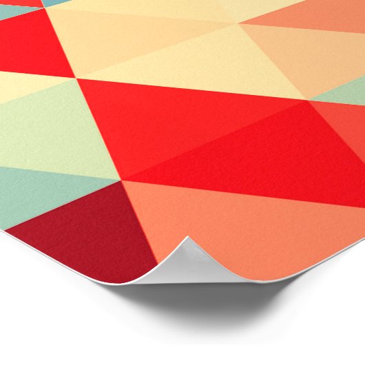 Poster Pretty triangle pattern II + your ideas (Coin)
