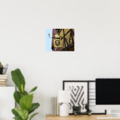 Poster Pretzel Couronné Avec Cupidons (Bureau à domicile)