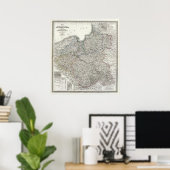 Poster Preussen, Posen, Polen (Bureau à domicile)