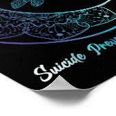 Poster Prévention de la dépression suicidaire Libellule L (Coin)