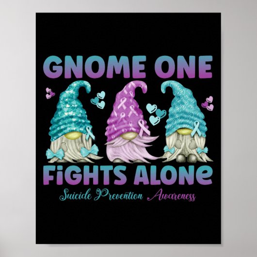 Poster Prévention de la lutte solitaire de Gnome One (Devant)