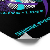 Poster Prévention de la prise de conscience du suicide Sœ (Coin)