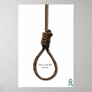Poster Prévention de suicide