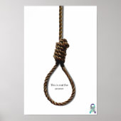 Poster Prévention du suicide (Devant)