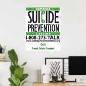 POSTER Prévention du suicide (Bureau à domicile)