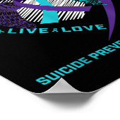 Poster Prévention du suicide Cadeaux du mari Aimer (Coin)