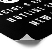 Poster Prévention du suicide - Dépression (Coin)